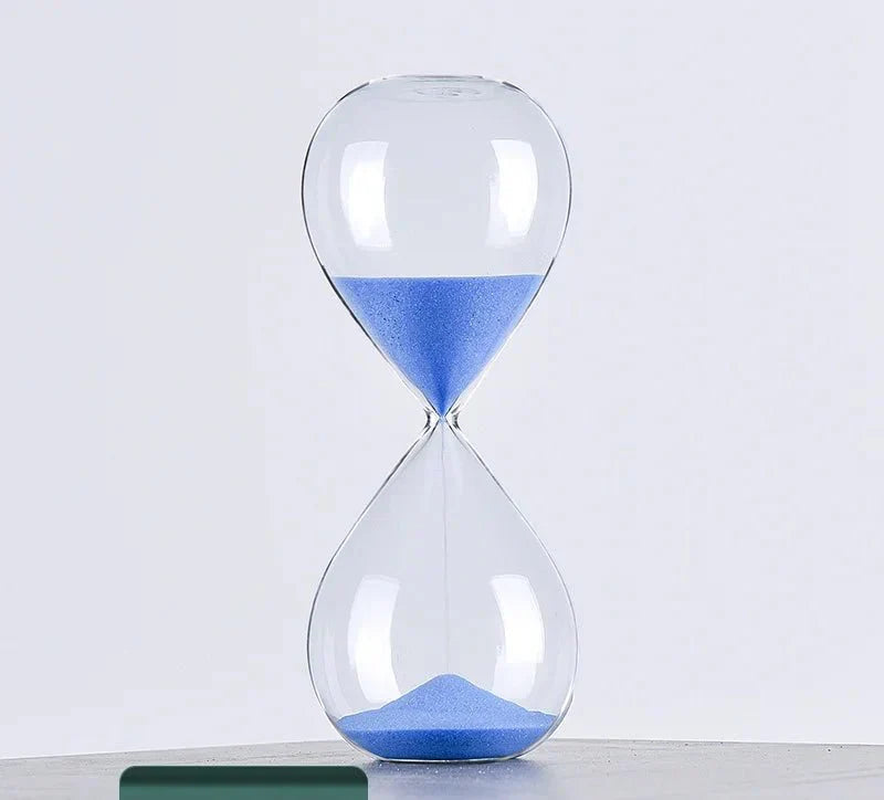 Avtoit | Glass Sand Timer | Stylish Decoration with 5/10/30/60 Minutes Indication