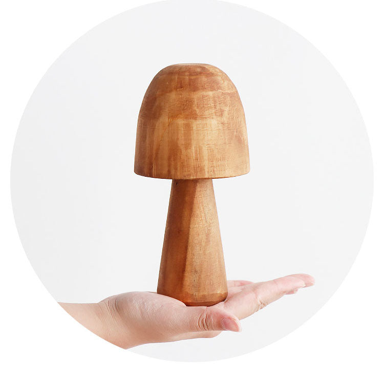 Avtoit | Mushroom Solid Wood Sculpture Home Decor