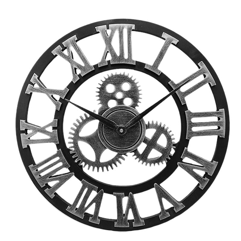 Avtoit | Handmade Oversized 3D Retro Decorative Wall Clock