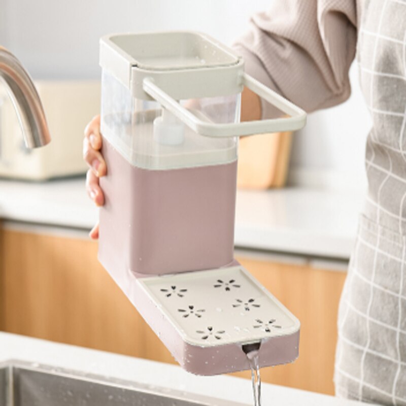 Avtoit | Kitchen Cloth Hanger Soap Dispenser
