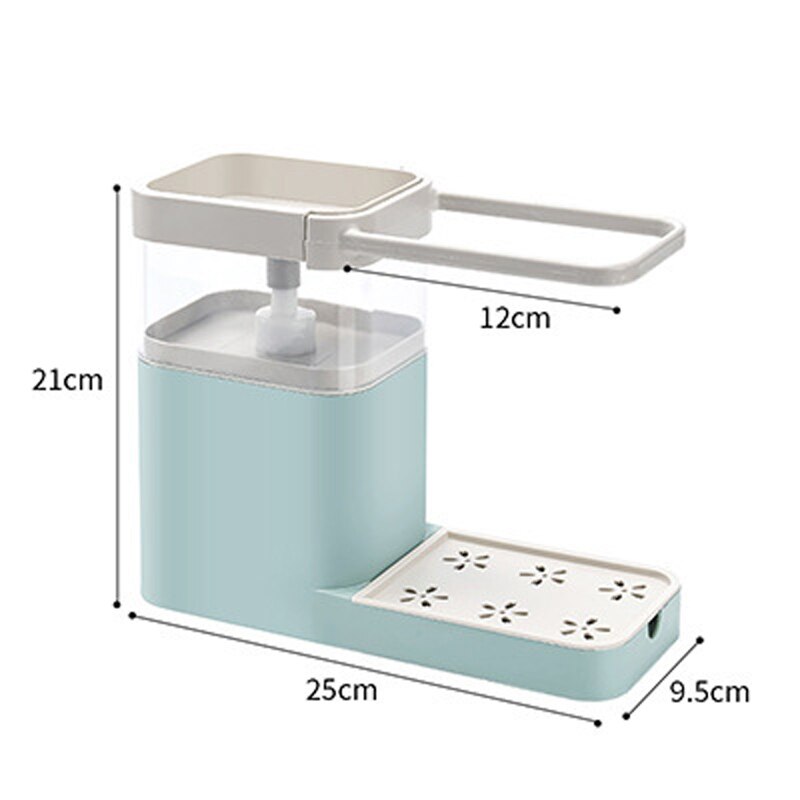 Avtoit | Kitchen Cloth Hanger Soap Dispenser