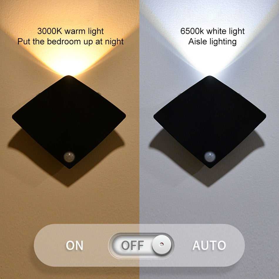 Avtoit | Motion Sensor Wireless Indoor Wall Lamp