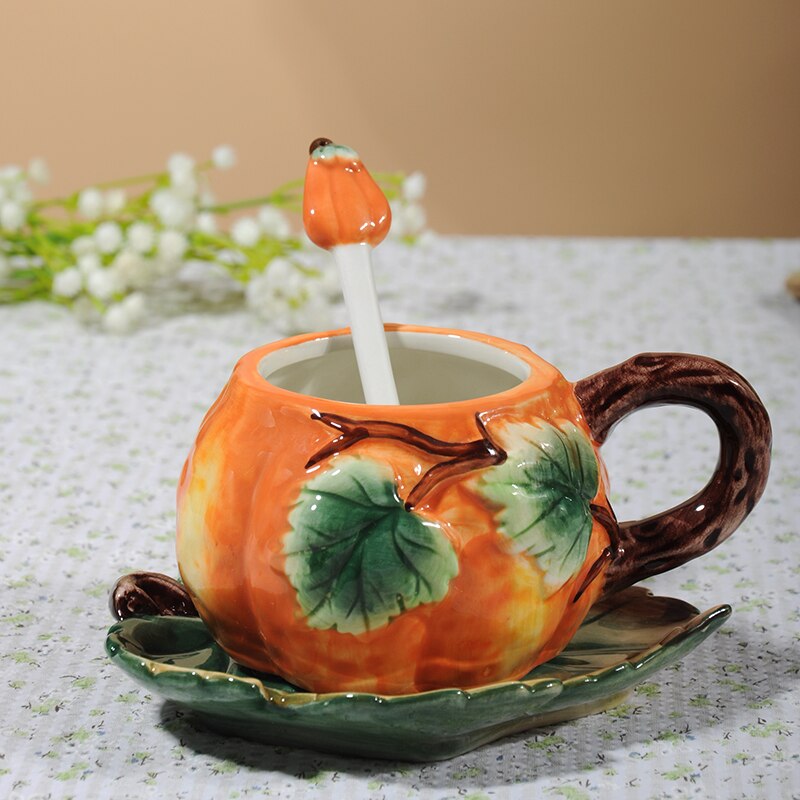 Avtoit | Creative Ceramic Pumpkin Mug Set