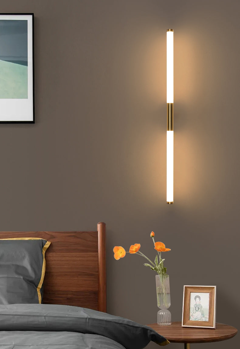 Avtoit | BarGleam – Minimalist Gold Wall Lamp with a Modern Twist