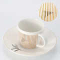Avtoit | Creative dynamic SLR cup Leopard anamorphic zebra cup Luycho coffee tea cup set with coaster 90ml-225ml