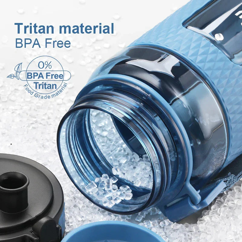 Avtoit | UZSPACE Sport Water Bottles, BPA-free, portable, impact-resistant, leak-proof, large capacity, fitness water kettle, Tritan plastic drinking bottle