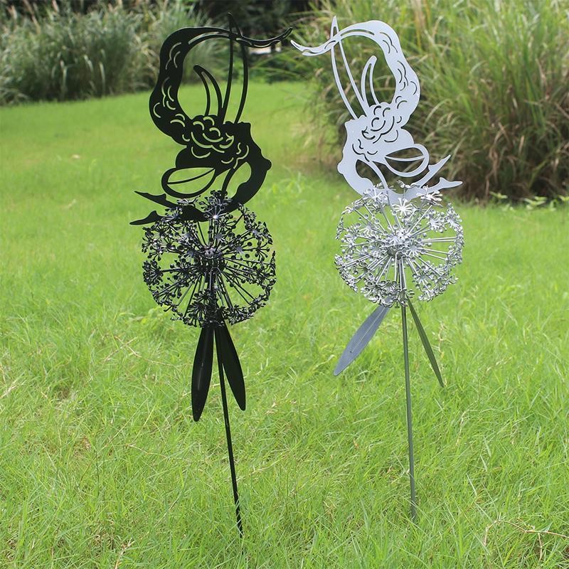 Avtoit | Fairies and Dandelions Dancing Together Sculpture for Outdoor Garden
