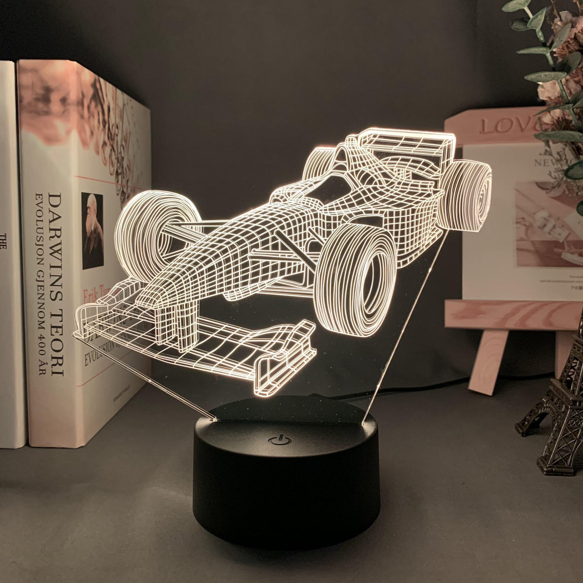 Avtoit | Formula-1-3D-Illusion lamp with color mode