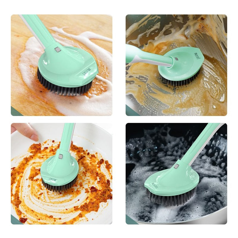Avtoit | Soap Saver Long Handle Easy Dishwashing Brush