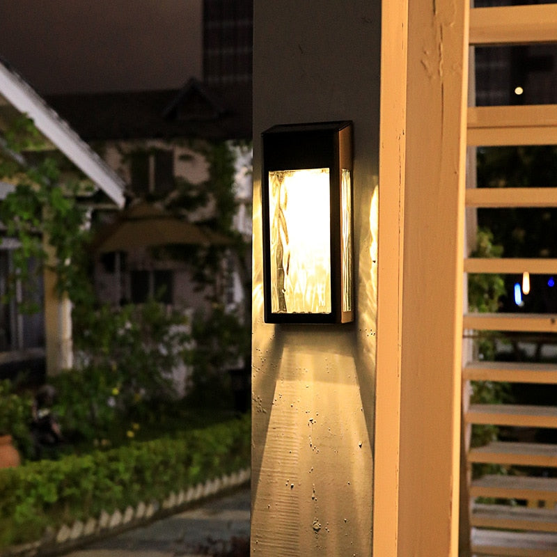 Avtoit | SolarBurst – Outdoor Wall Lamp with Solar Energy