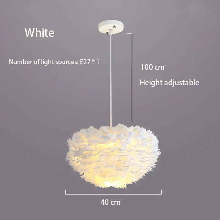 Avtoit | Cloud Like Realistic Feather Chandelier