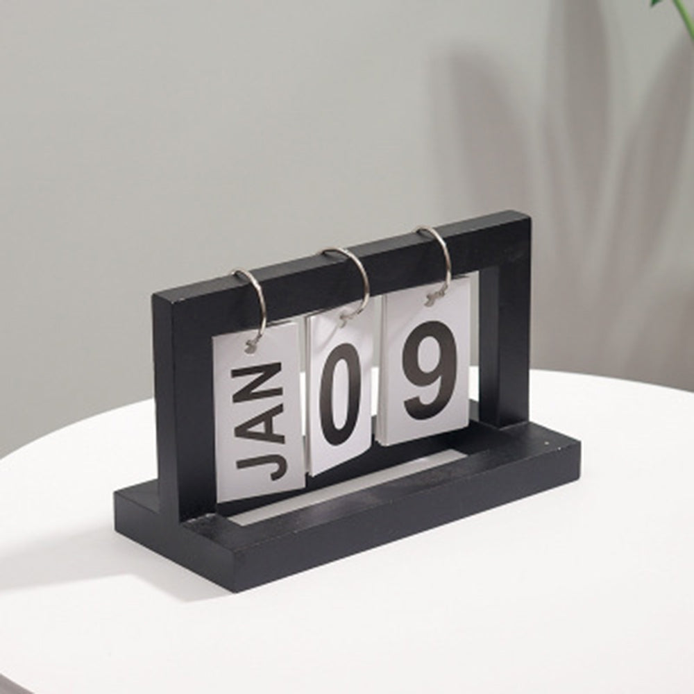 Avtoit | Wooden Flip Desktop Daily Calendar