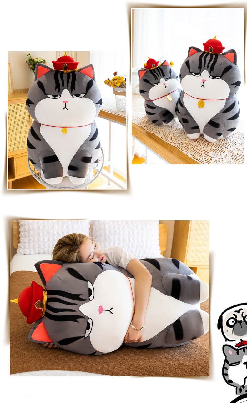 Avtoit | Moody Cat Soft Cuddly Plush Pillow