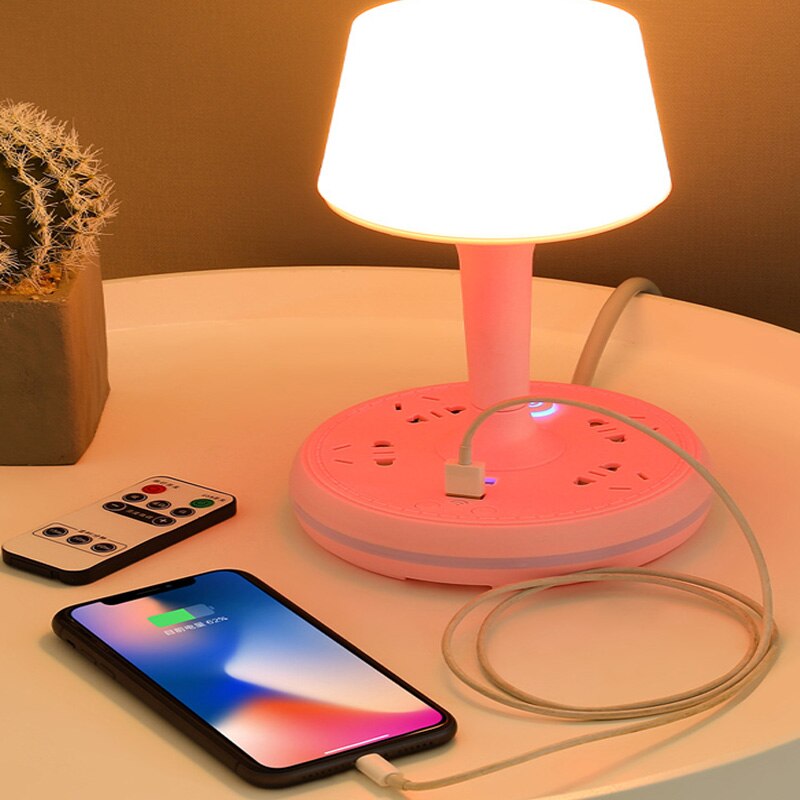 Avtoit | Multi Power Strip Phone Holder Table Lamp