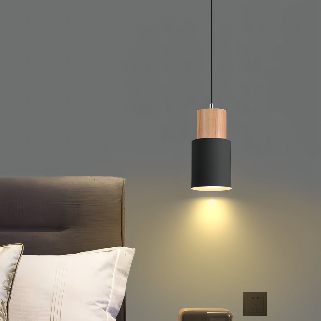 Avtoit | Jaziel - Round Wood Nordic Hanging Pendant Lamp