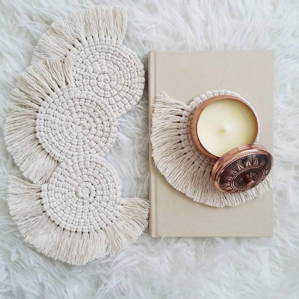 Avtoit | Nordic Macrame Cup Cloth Coaster