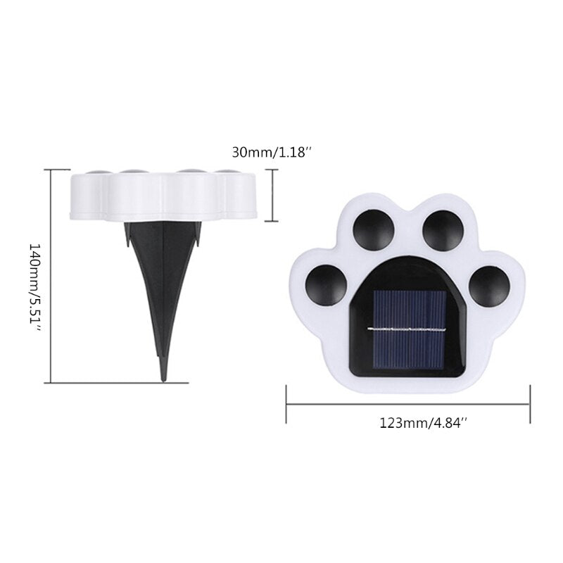 Avtoit | Cat Paw Solar Powered Outdoor Floor Lamps