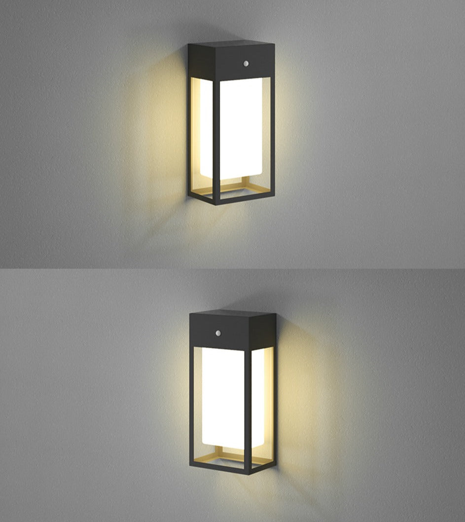 Avtoit | SolarAura – Smart Solar Wall Lamp for the Garden