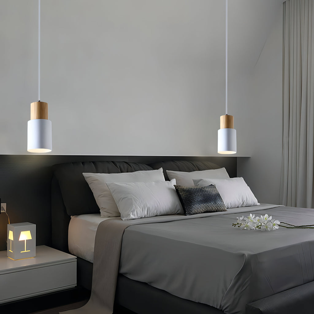 Avtoit | Jaziel - Round Wood Nordic Hanging Pendant Lamp