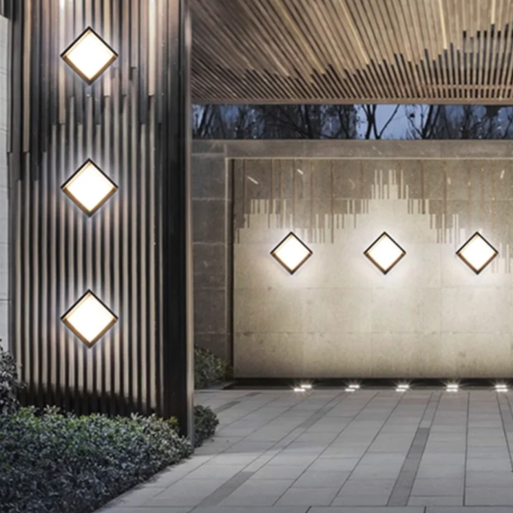 Avtoit | Boxer Outdoor Wall Light With Motion Sensor | LED Outdoor Wall Light
