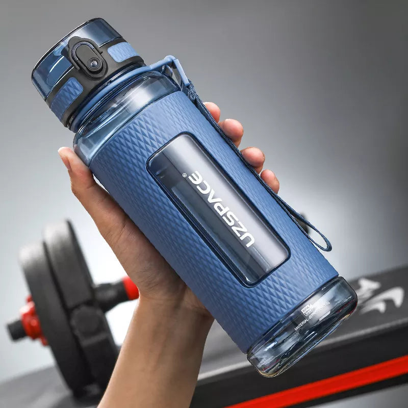 Avtoit | UZSPACE Sport Water Bottles, BPA-free, portable, impact-resistant, leak-proof, large capacity, fitness water kettle, Tritan plastic drinking bottle