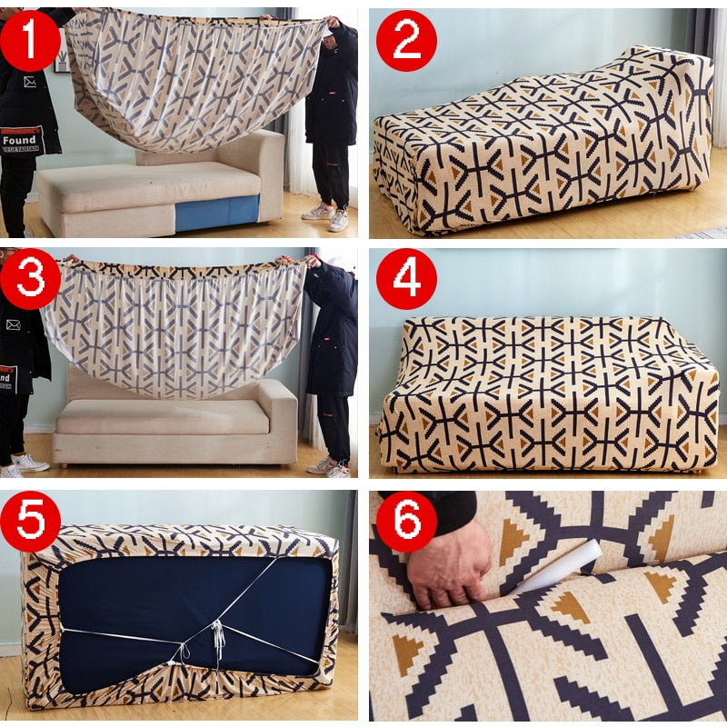 Avtoit | Modern Non-slip Colorful Elastic Sofa Cover