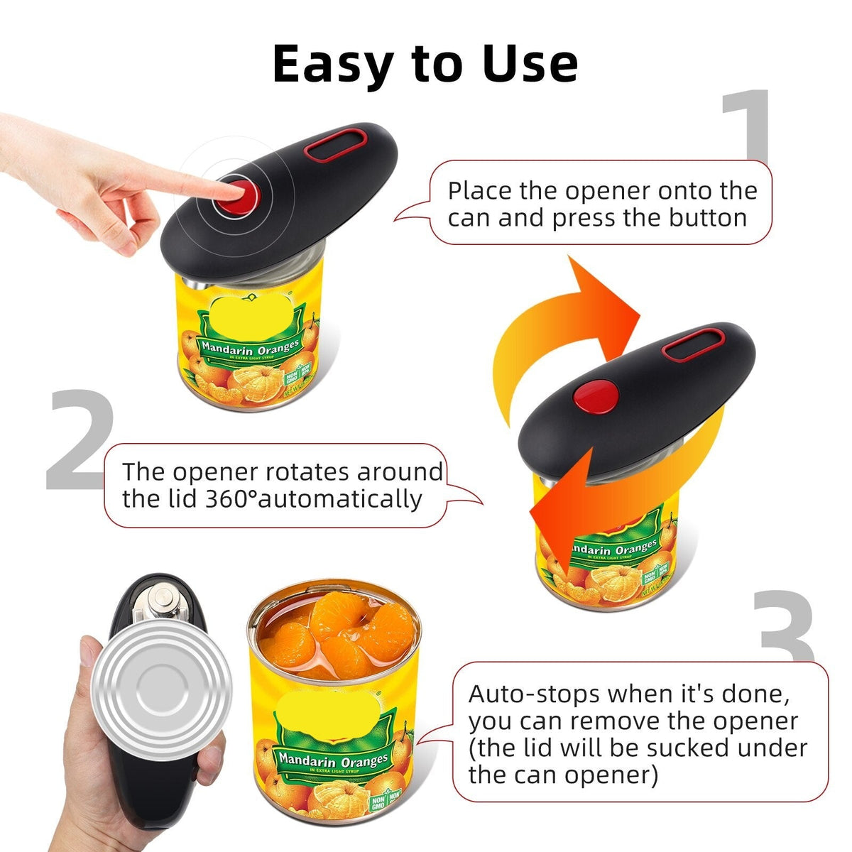 Avtoit | One Touch Automatic Can Opener