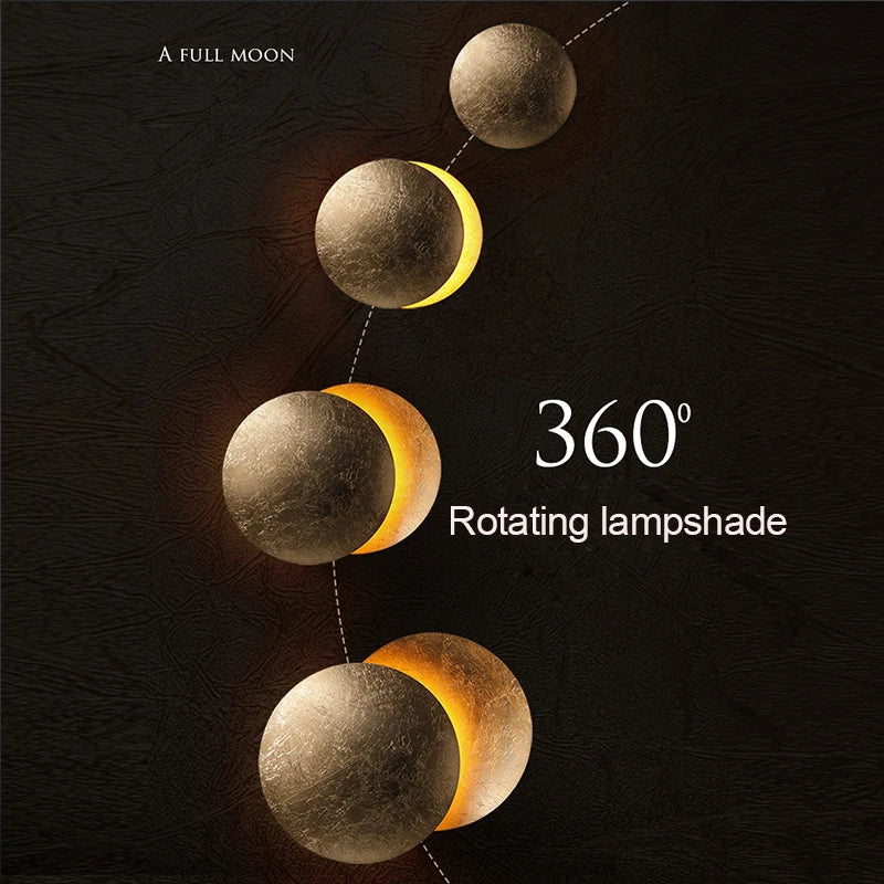 Avtoit | Modern Decor Eclipse Lunar Glow Wall Lamp