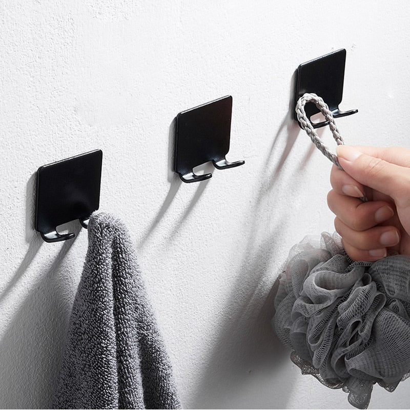 Avtoit | Punch-free Razor Holder Storage Hook (1/2/3 Pieces) - Wall Mounted Men's Razor Shelf for the Bathroom