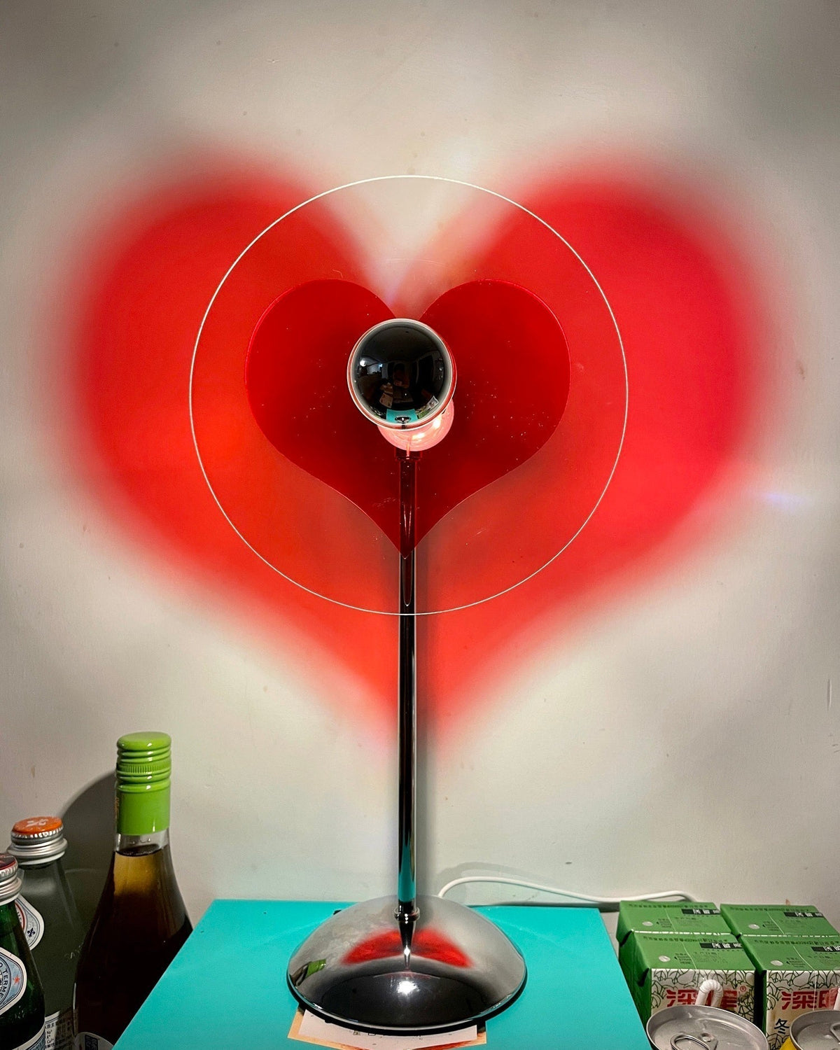 Avtoit | LoveGlow – Elegant Table Lamp with Rechargeable LED