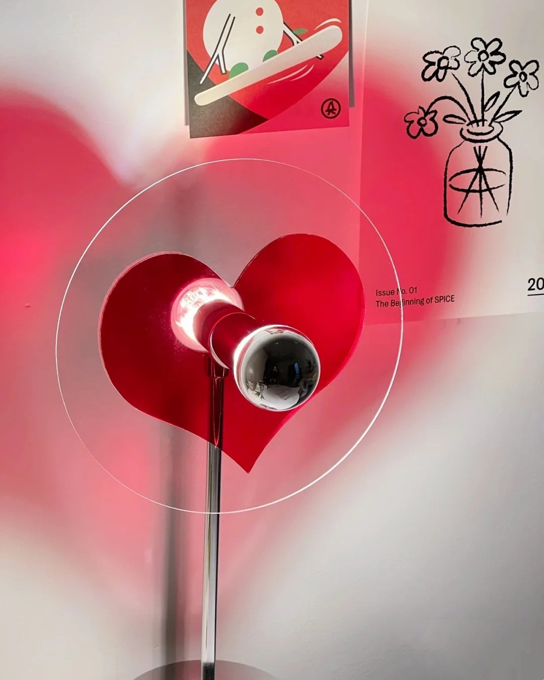Avtoit | LoveGlow – Elegant Table Lamp with Rechargeable LED