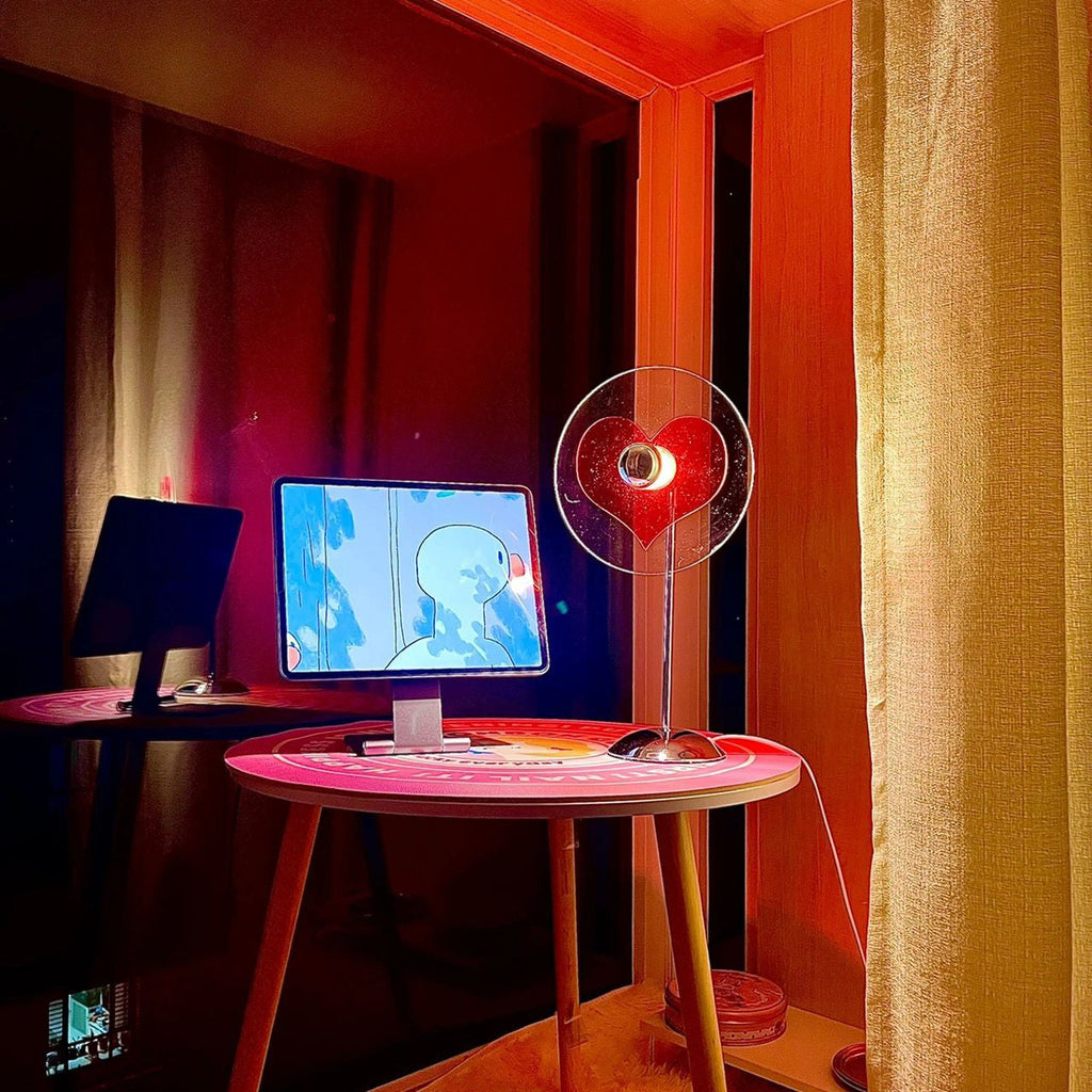 Avtoit | LoveGlow – Elegant Table Lamp with Rechargeable LED