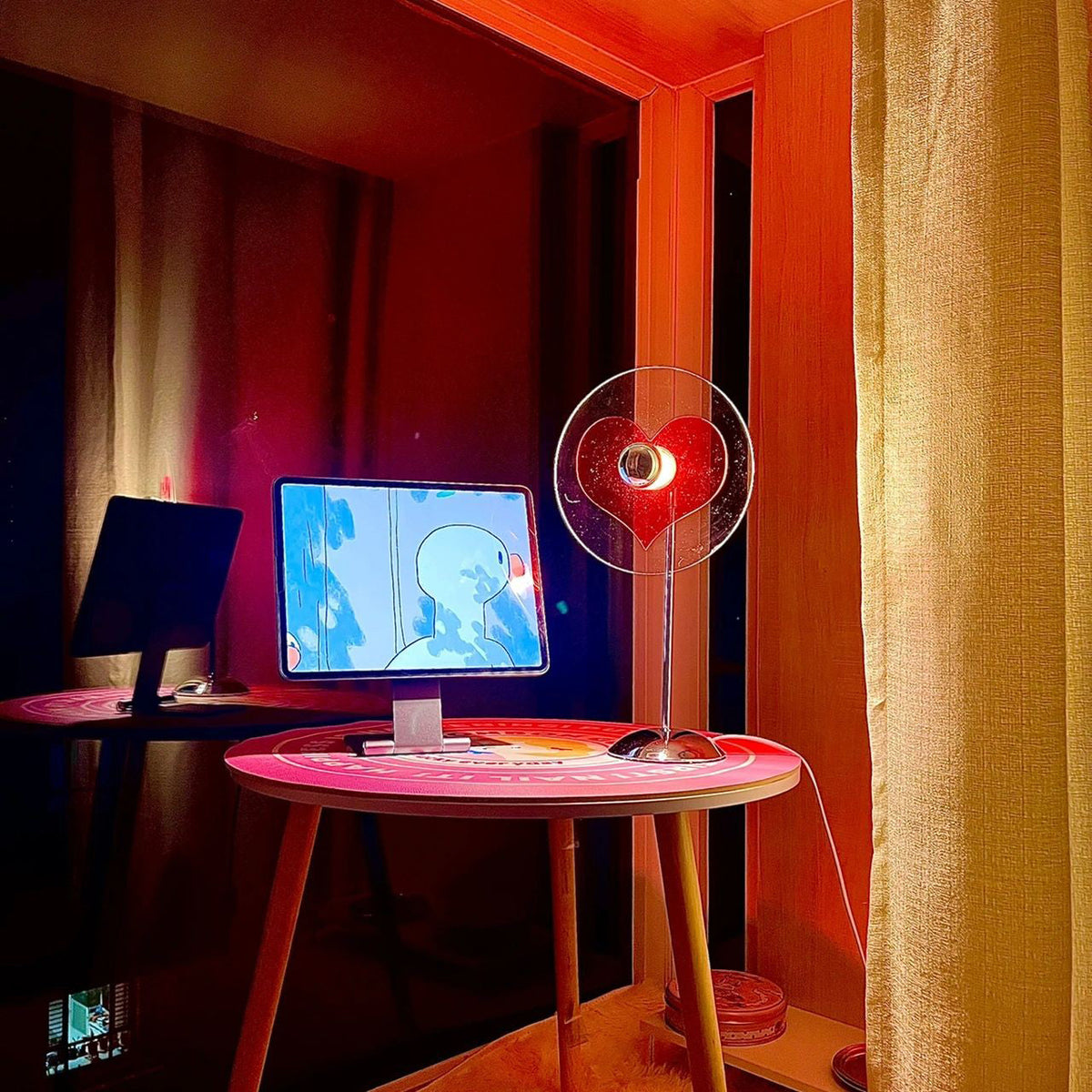 Avtoit | LoveGlow – Elegant Table Lamp with Rechargeable LED