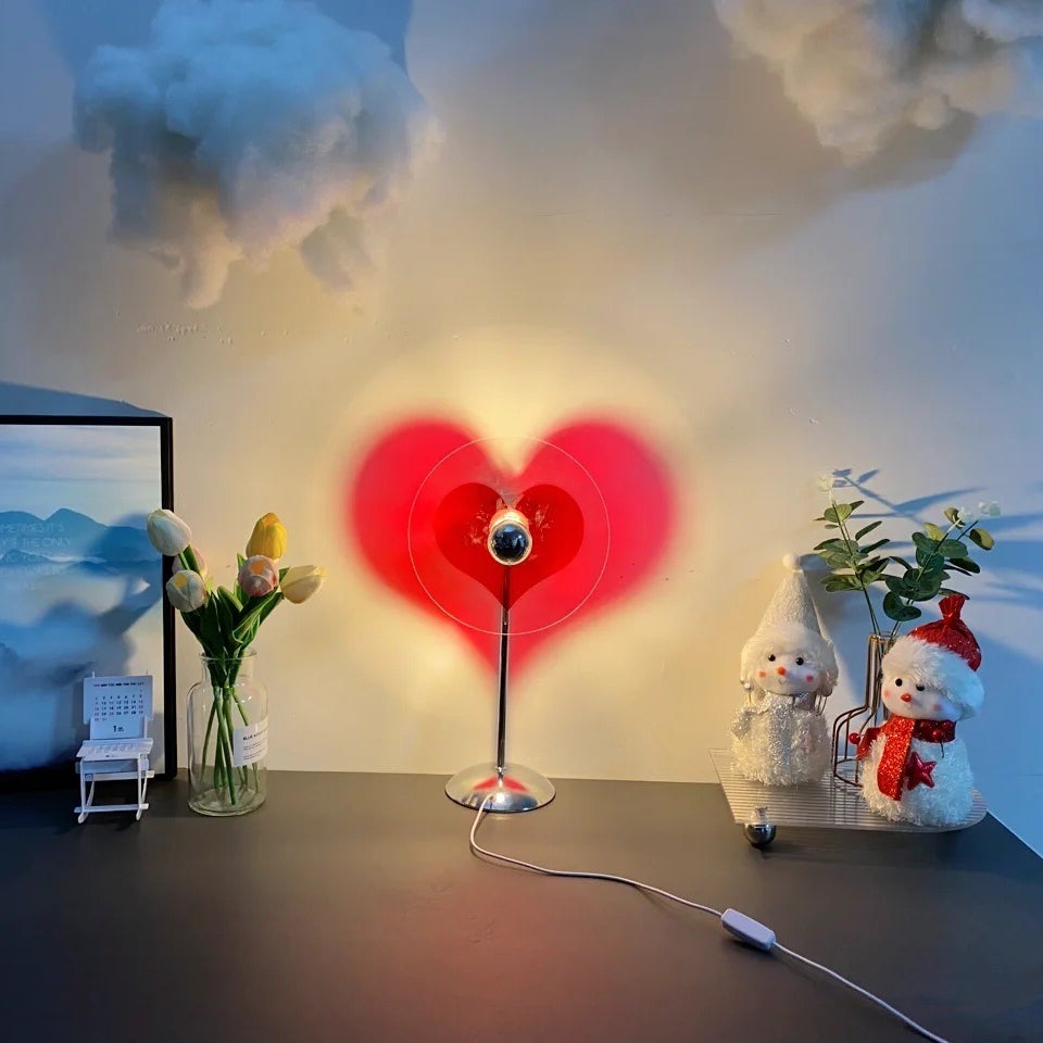 Avtoit | LoveGlow – Elegant Table Lamp with Rechargeable LED