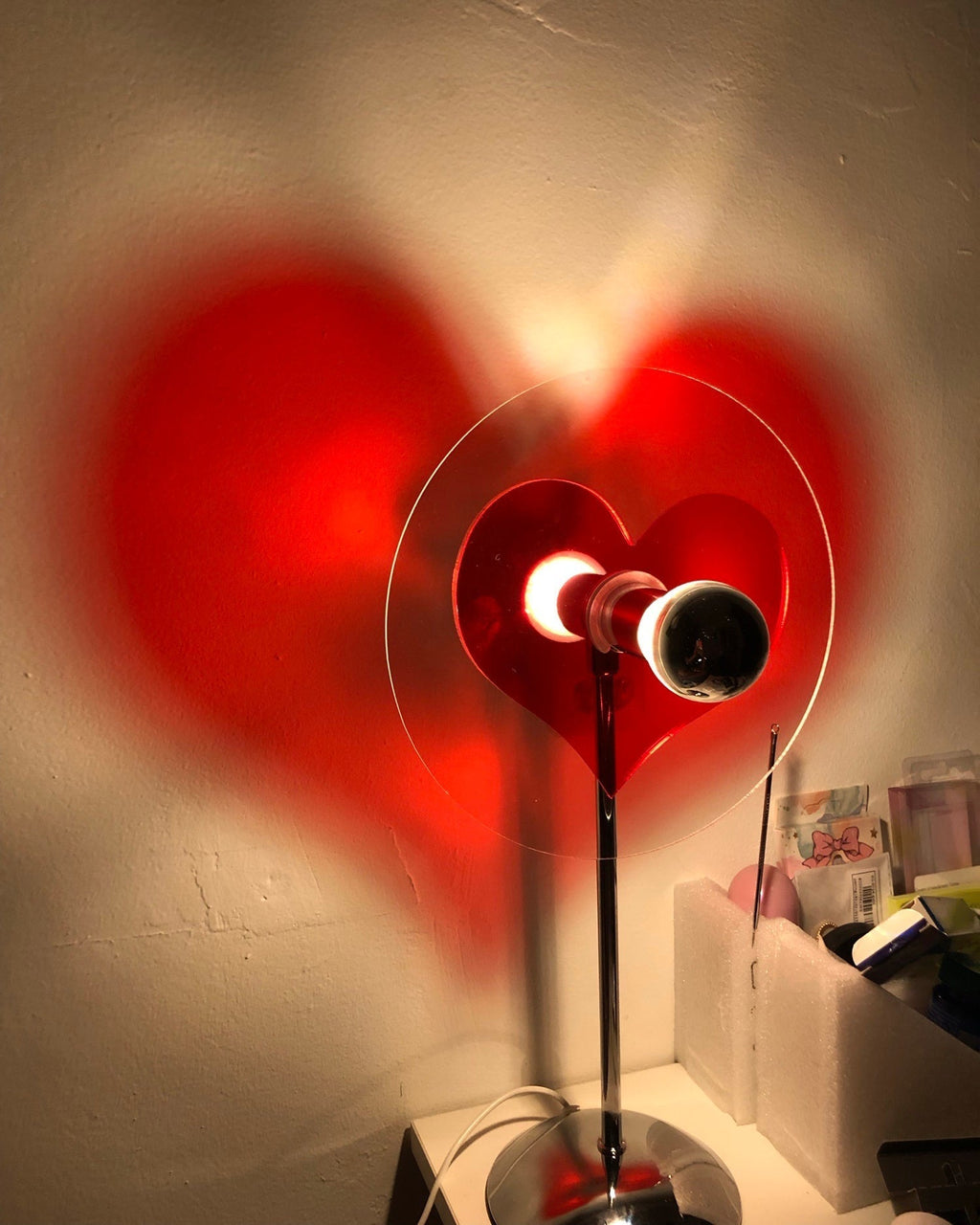 Avtoit | LoveGlow – Elegant Table Lamp with Rechargeable LED