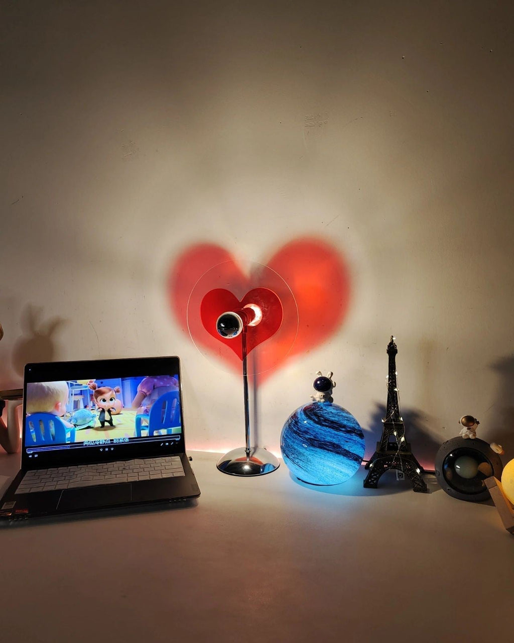 Avtoit | LoveGlow – Elegant Table Lamp with Rechargeable LED