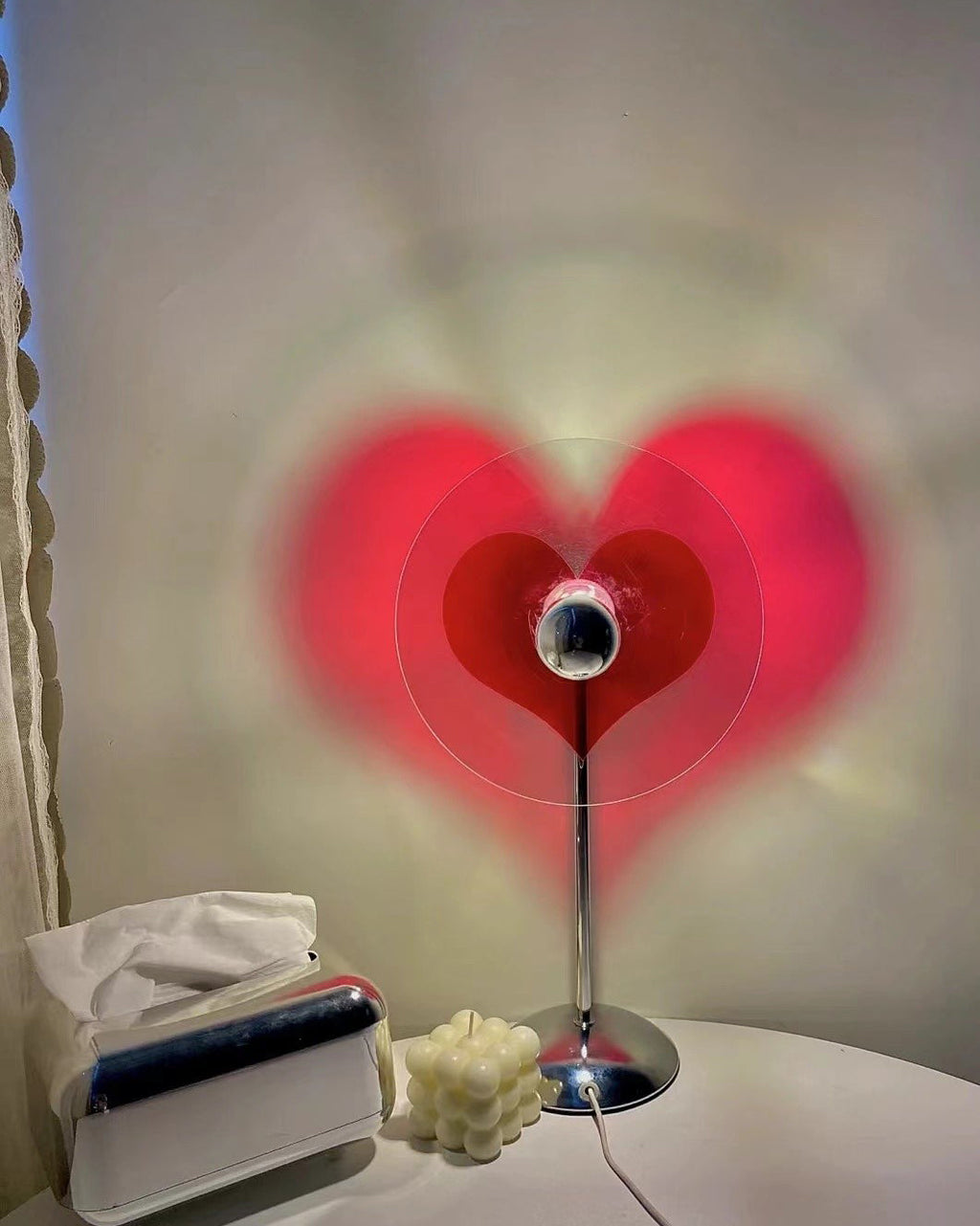 Avtoit | LoveGlow – Elegant Table Lamp with Rechargeable LED