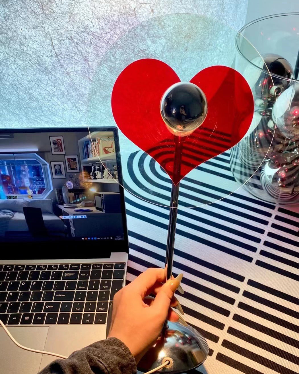 Avtoit | LoveGlow – Elegant Table Lamp with Rechargeable LED