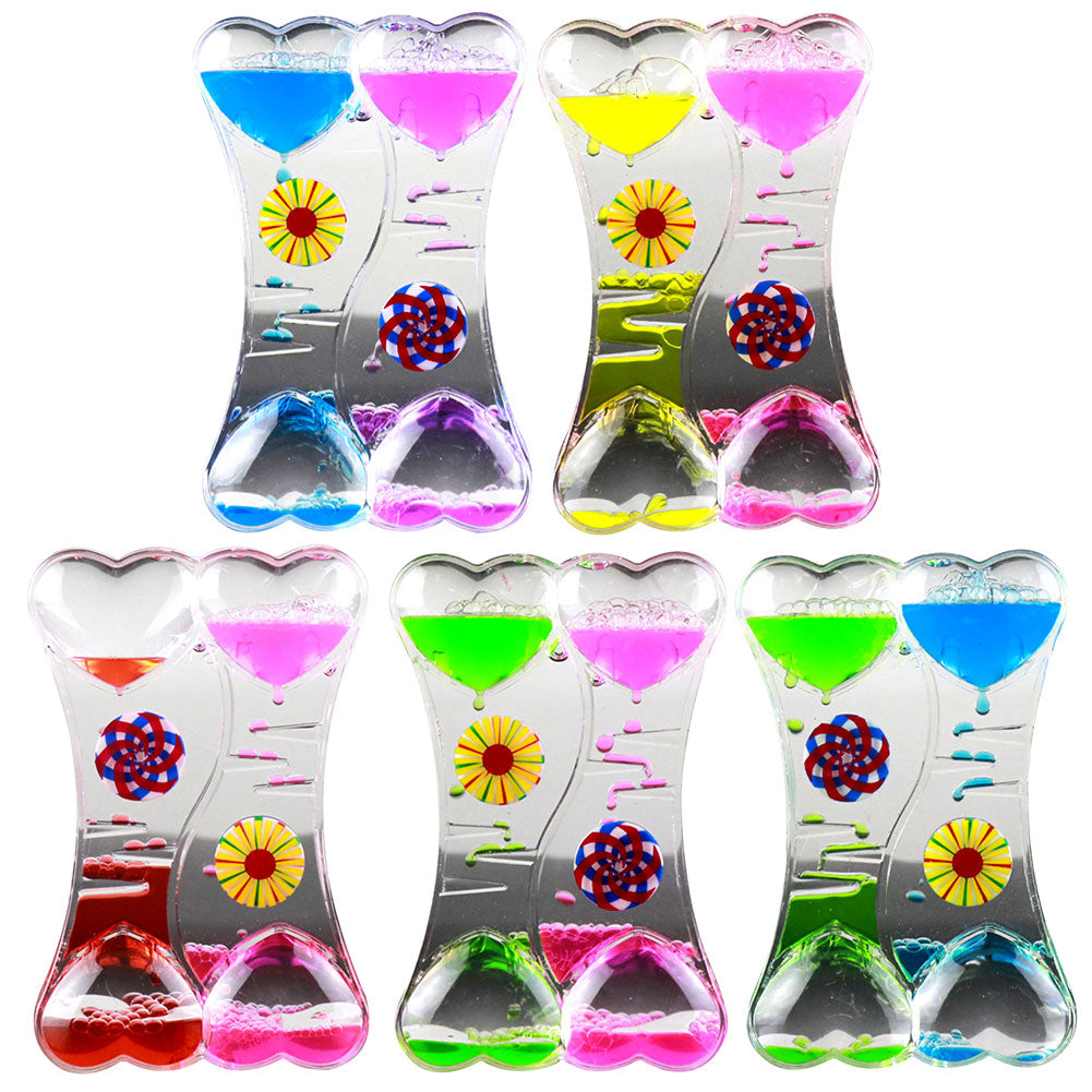 Avtoit | Double Floating Hearts Hourglass