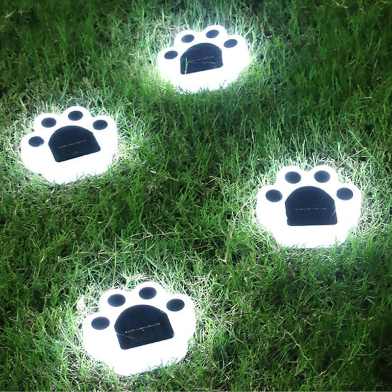 Avtoit | Cat Paw Solar Powered Outdoor Floor Lamps
