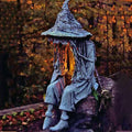 Avtoit | Autumn Sale Mystical Witch Garden Solar Light