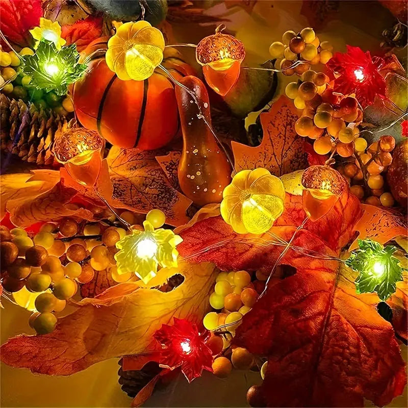 Avtoit | Autumn LED Light String | Halloween Decoration