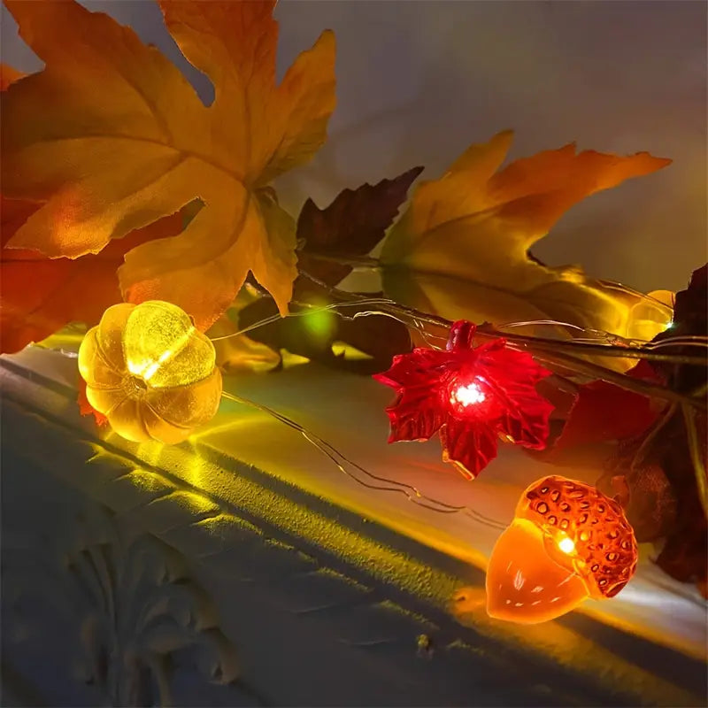 Avtoit | Autumn LED Light String | Halloween Decoration