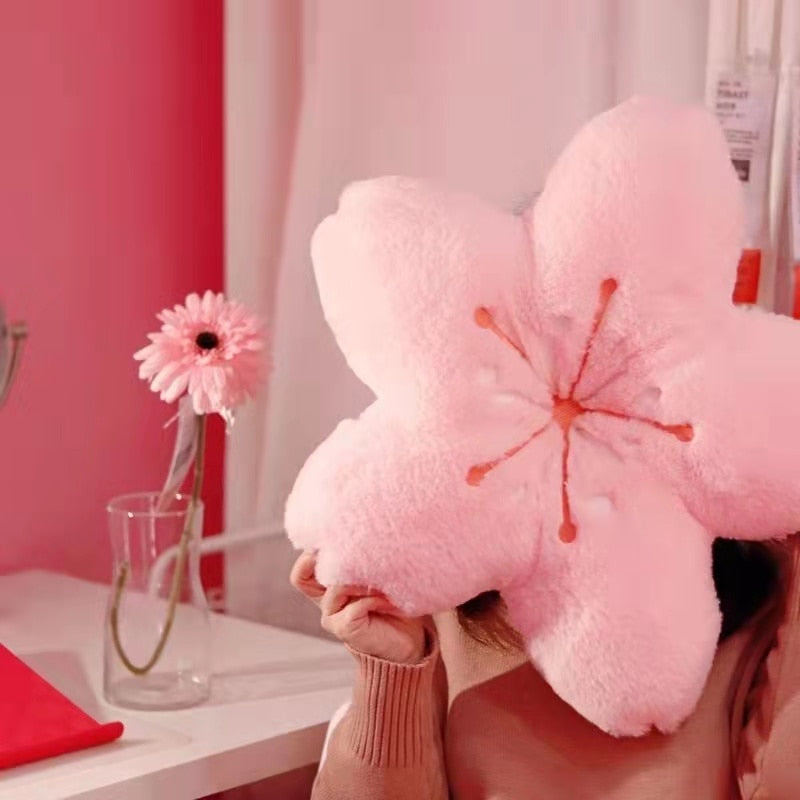Avtoit | Colorful Cherry Flower Seat Cushion Pillow