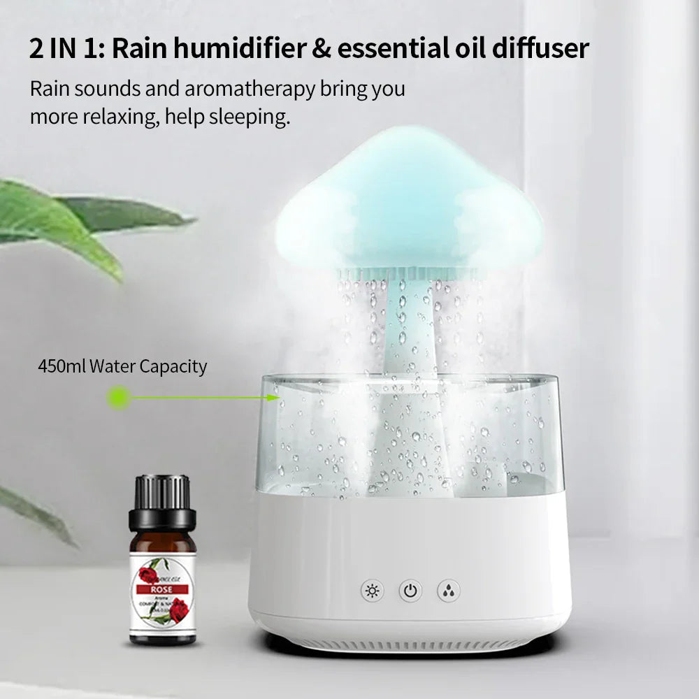 Avtoit | Cloud Rain Forest Aromatherapy Humidifier Lamp