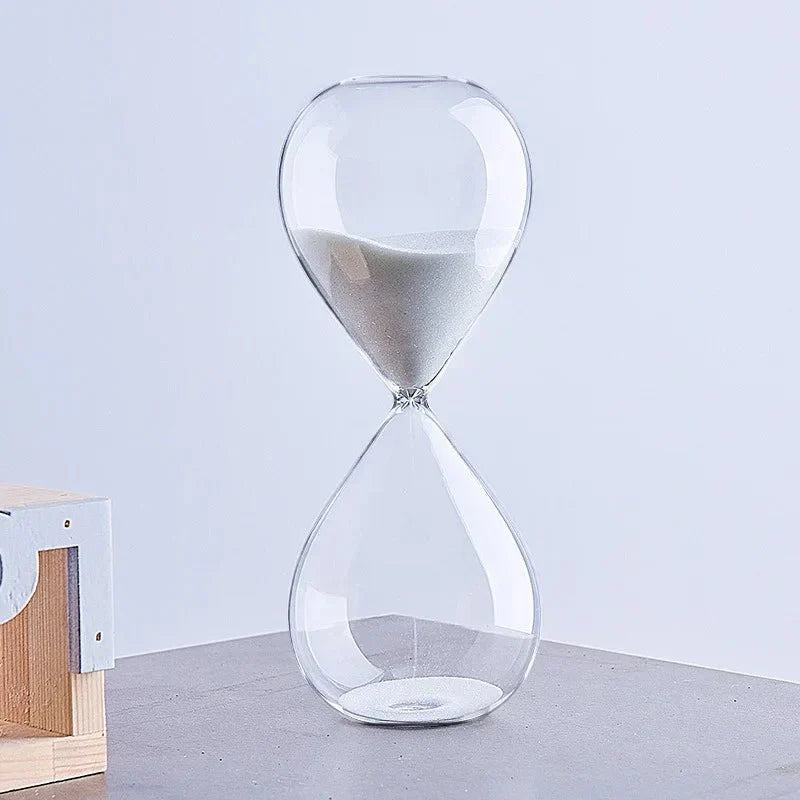 Avtoit | Glass Sand Timer | Stylish Decoration with 5/10/30/60 Minutes Indication
