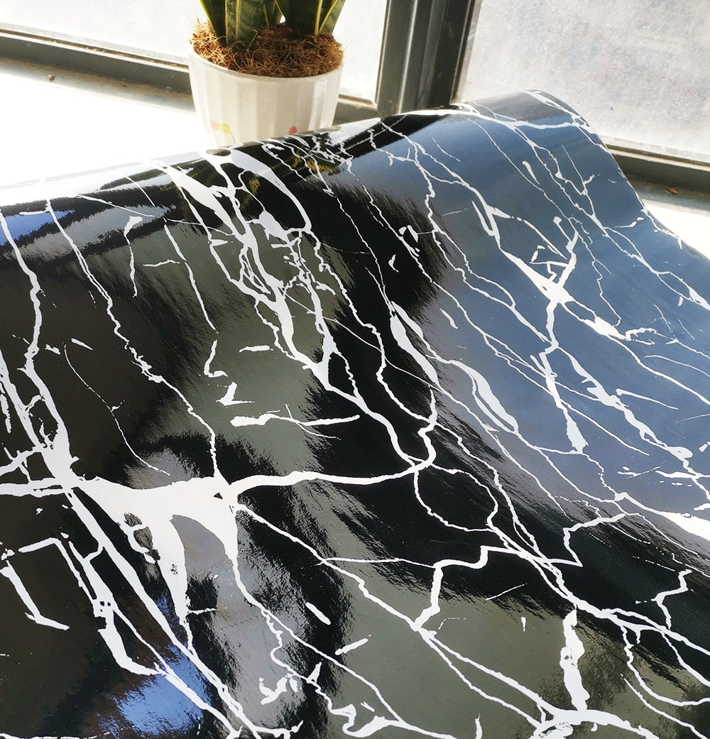 Avtoit | Marble Effect Self-adhesive Waterproof Wallpaper