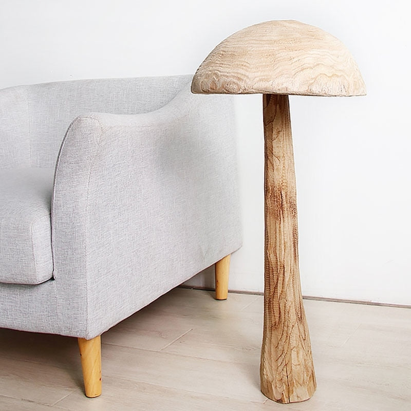 Avtoit | Mushroom Solid Wood Sculpture Home Decor
