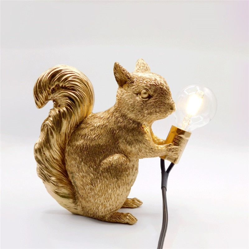 Avtoit | ForestGlow - Sophisticated Squirrel Lamp