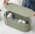 Avtoit | Elegant Cable Organiser Box – Minimalist Cable Storage in Soft Macaron Colours